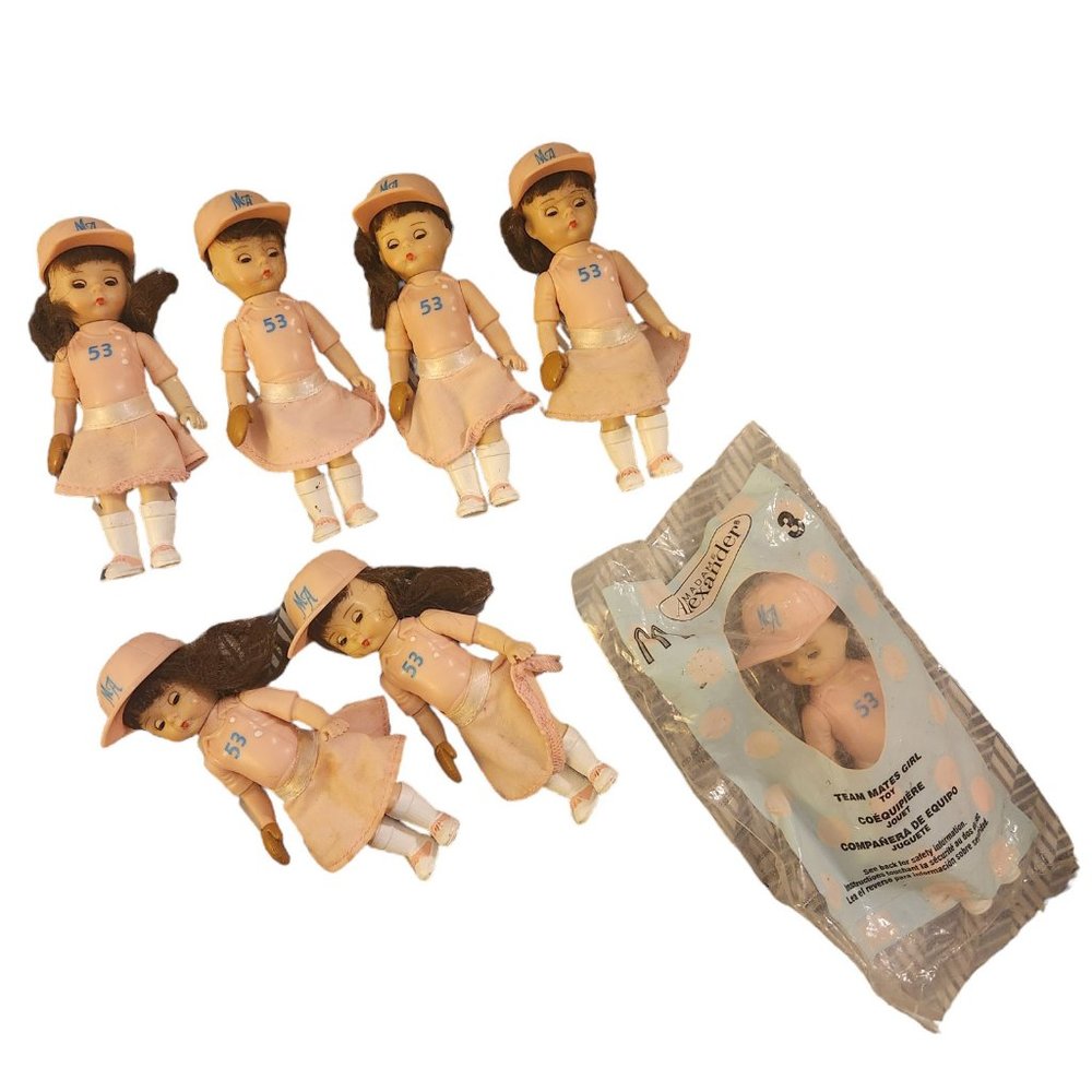 McDonalds Madame Alexander Team Mate Girls 2005 (7 Lot)
